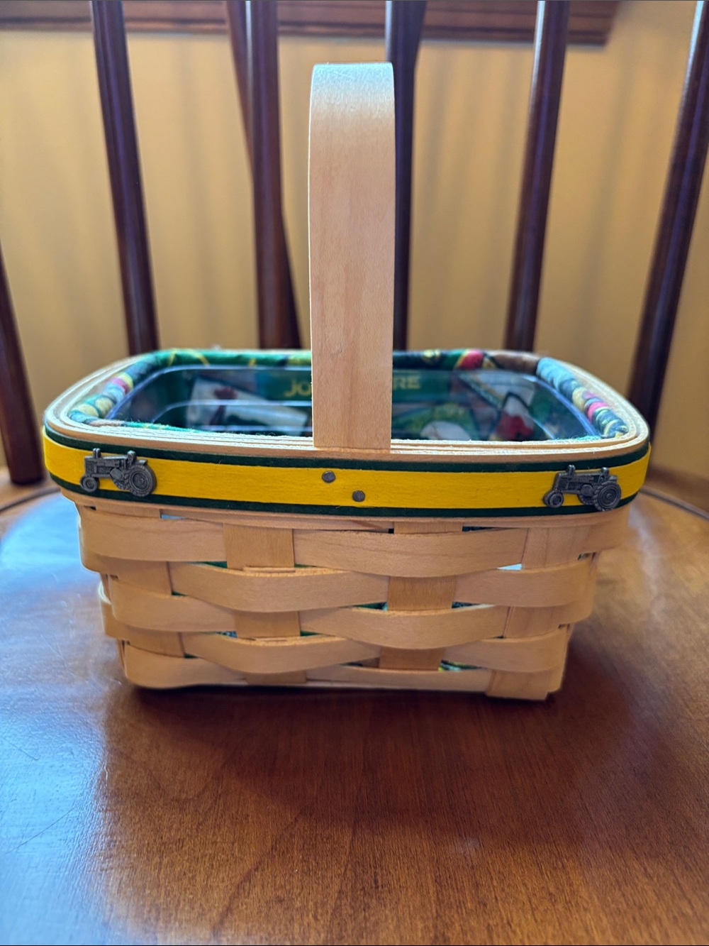 Signed Longaberger John Deere Basket Set
